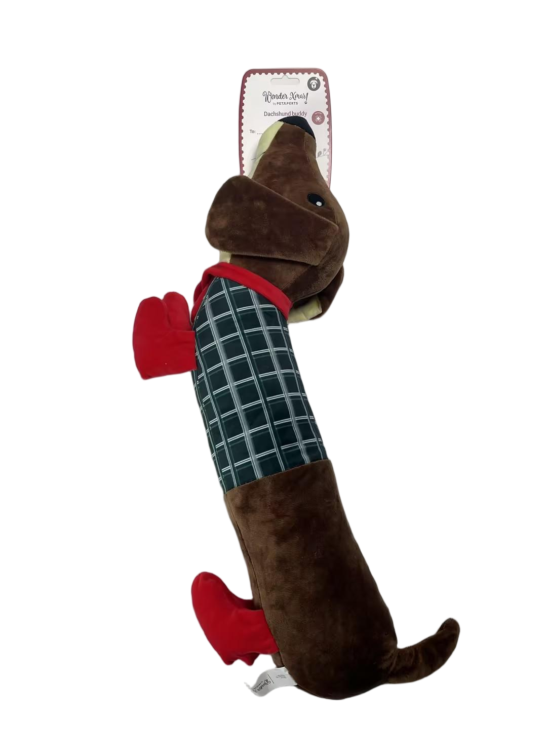 Wonder Christmas - Peluche G&eacute;ante Teckel de No&euml;l - XL Image num&eacute;ro 1