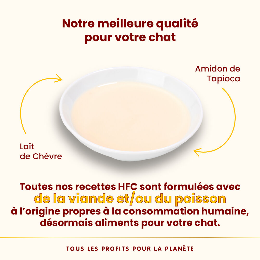 Almo Nature - Pochon HFC Hydratation Help Bouillon Lait de Ch&egrave;vre pour Chats - 50g Image num&eacute;ro 3