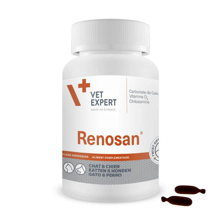Obione - Comprim&eacute;s RENOSAN VetExpert pour Chiens et Chats - x60 Image num&eacute;ro 1