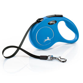 Flexi - Laisse Classic avec Sangle pour Chien - Bleu