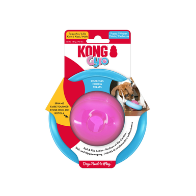 KONG - Jouet Distributeur Friendises Gyro Puppy pour Chiots