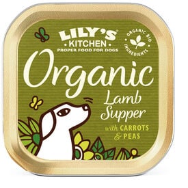 Lily's Kitchen - Barquette Recette Bio à l'Agneau pour Chiens - 150g