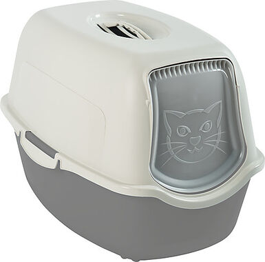 Animalis - Maison de Toilette pour Chat - Gris