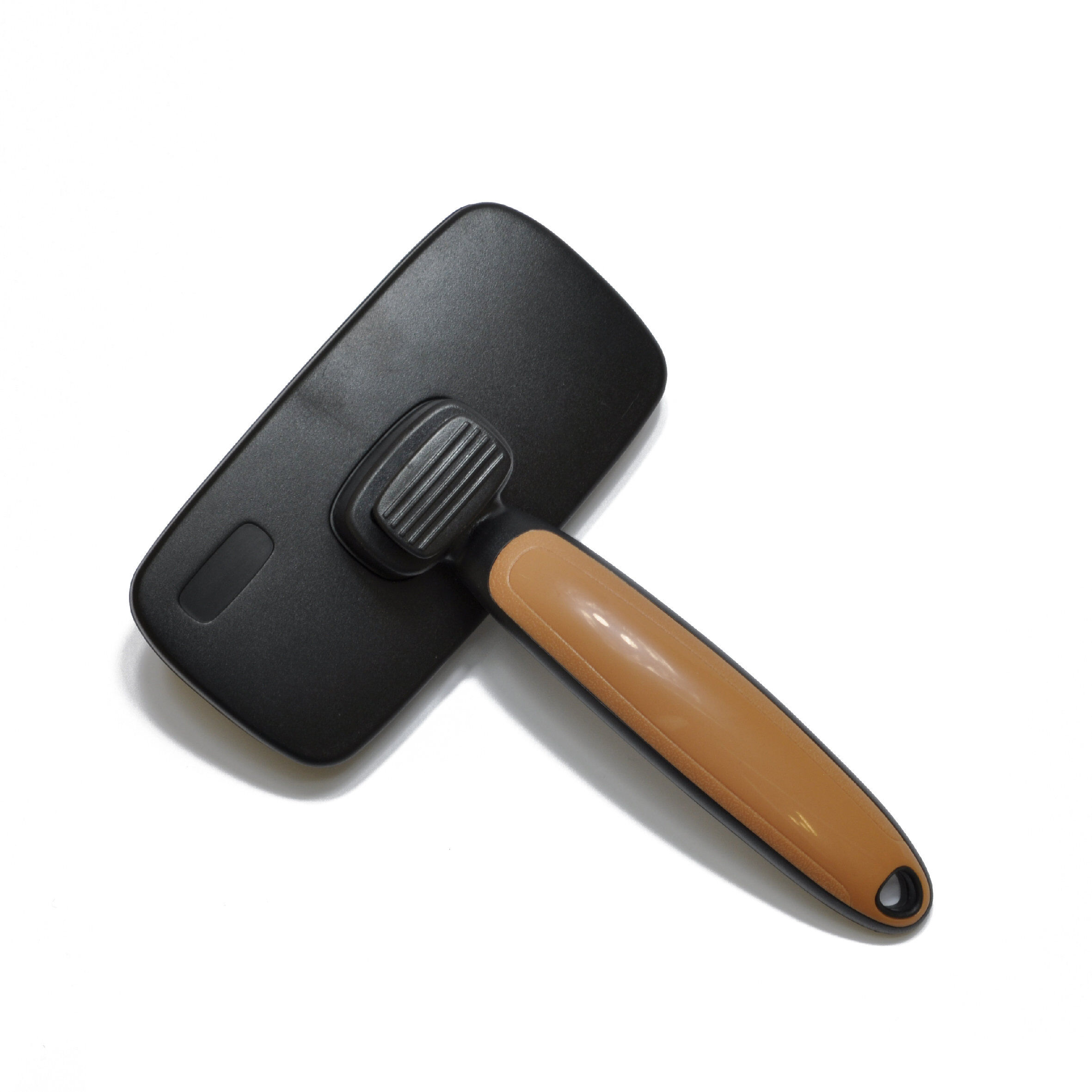 Beauty - Brosse Carde Auto-nettoyante pour Chien - S Image num&eacute;ro 2