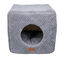 Leeby - Couffin Cube Gris pour Chats - S Indicateur image numéro 3