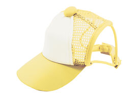 Croci - Casquette Visor Jaune pour Chiens