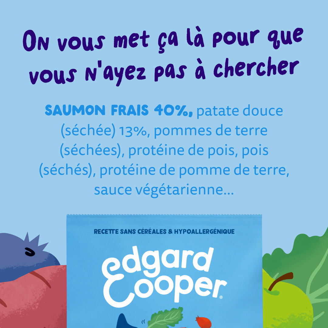 Edgard & Cooper - Croquettes au Saumon pour Chien - 2,5Kg Image num&eacute;ro 16