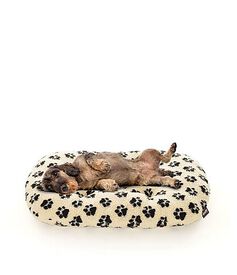 Leeby - Coussin Imprimé Pattes pour Chiens