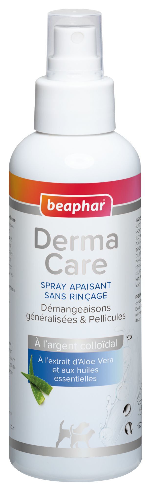 Beaphar - Spray Apaisant sans Rin&ccedil;age DermaCare pour Chien et Chat - 150ml Image num&eacute;ro 1