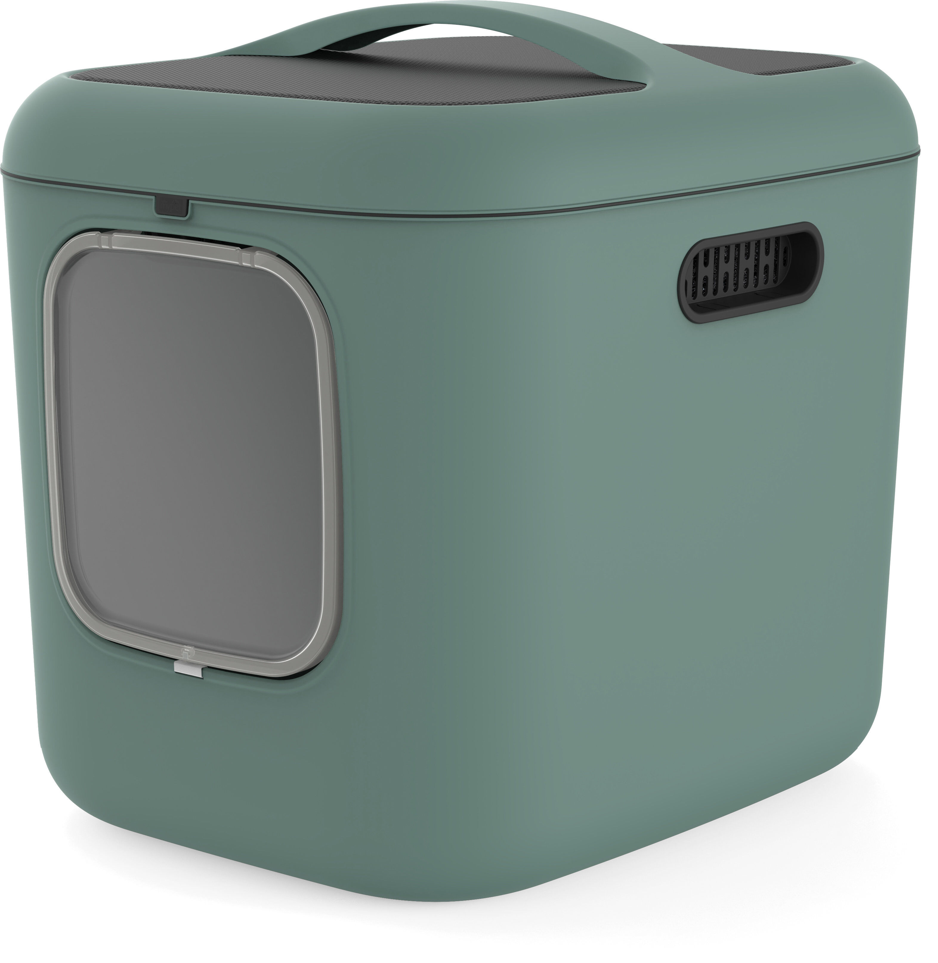 Rotho - Maison de Toilette Biala XL pour Chat - Vert Image num&eacute;ro 1