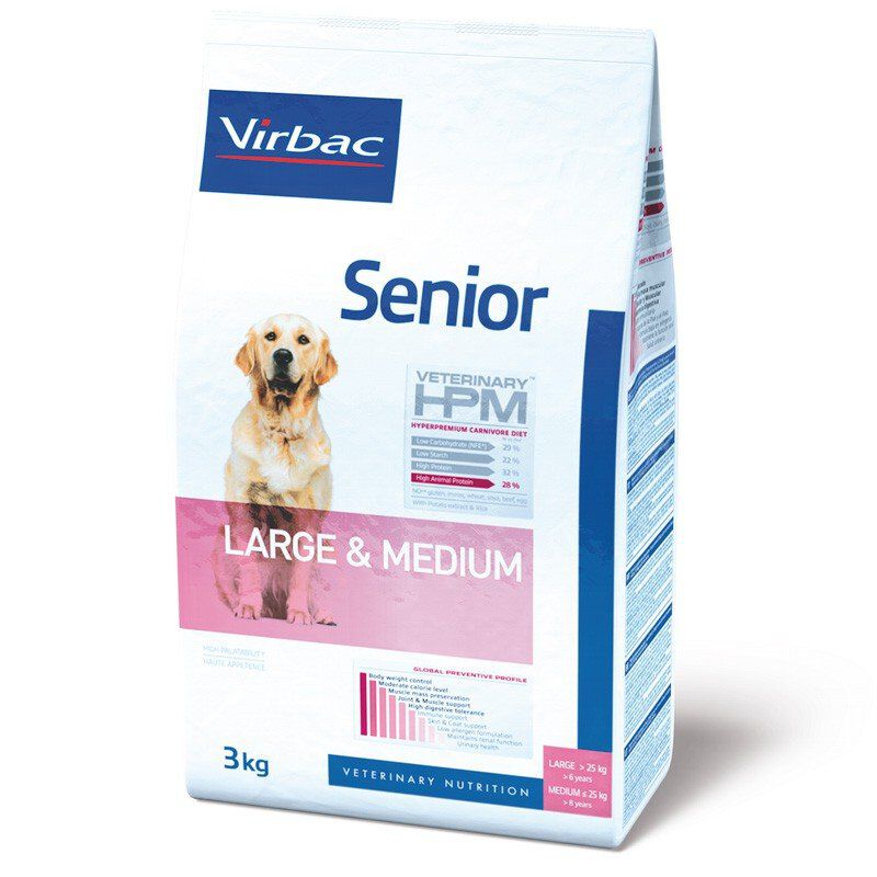 Virbac - Vet HPM Senior Medium & Large - 12kg Image num&eacute;ro 1