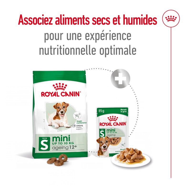 Royal Canin - Croquettes Mini Ageing 12+ pour Chien Senior - 1,5Kg Image numéro 7 Royal Canin - Croquettes Mini Ageing 12+ pour Chien Senior - 1,5Kg Image numéro 7