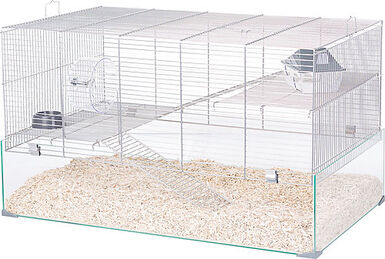 Zolux - Cage Neolife Gris pour Gerbilles - 80cm