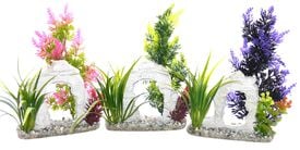 Tyrol - Décoration Pont Aquatique pour Aquarium - 22,5cm
