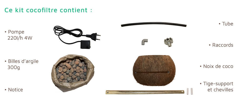 CocoPlant - Filtration Naturelle Coco30 pour Aquarium Image num&eacute;ro 4