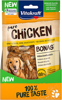 Vitakraft - Friandises Pure Chicken Haltères au Poulet pour Chiens - 80g