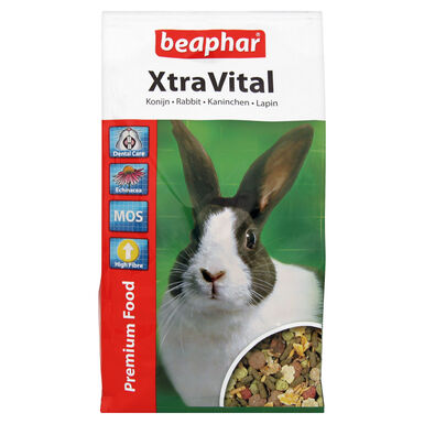 Beaphar - XtraVital, alimentation premium complète pour lapin - 1 kg