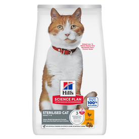 Hill's - Feline Sterilised Cat Young Adult Poulet pour Chat Hill's - Feline Sterilised Cat Young Adult Poulet pour Chat
