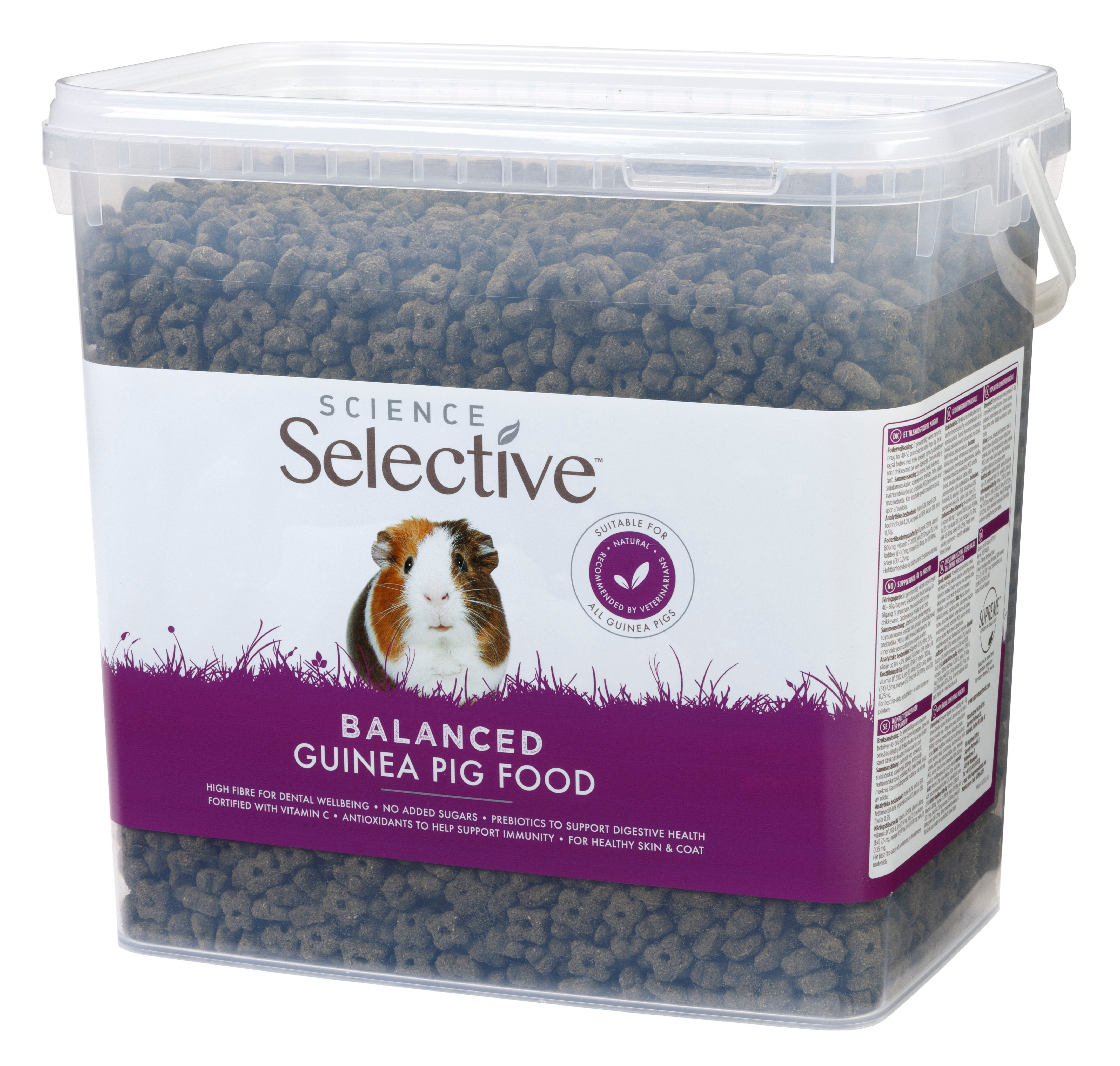 Supreme Science - Aliment Selective en Seau pour Cochon d'Inde - 3Kg Image num&eacute;ro 2