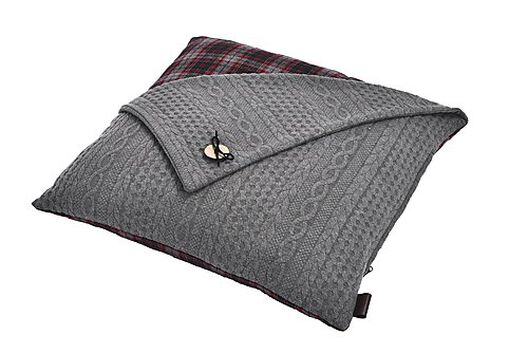 Animalis - Coussin Hipster Gris pour Chien - 50x50cm image number null