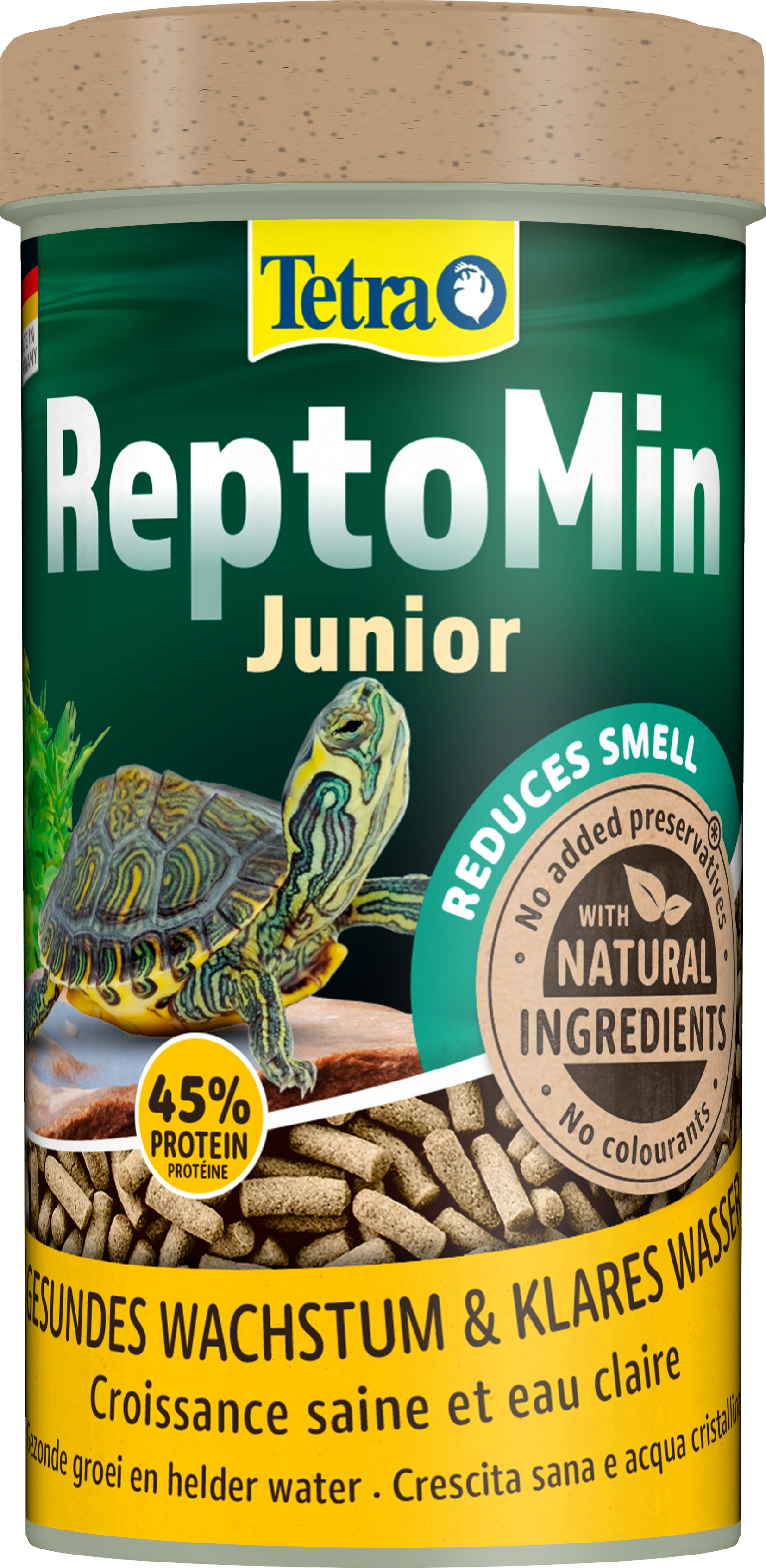 Tetra - Aliment ReptoMin Junior pour Jeunes Tortues - 250ml Image num&eacute;ro 1