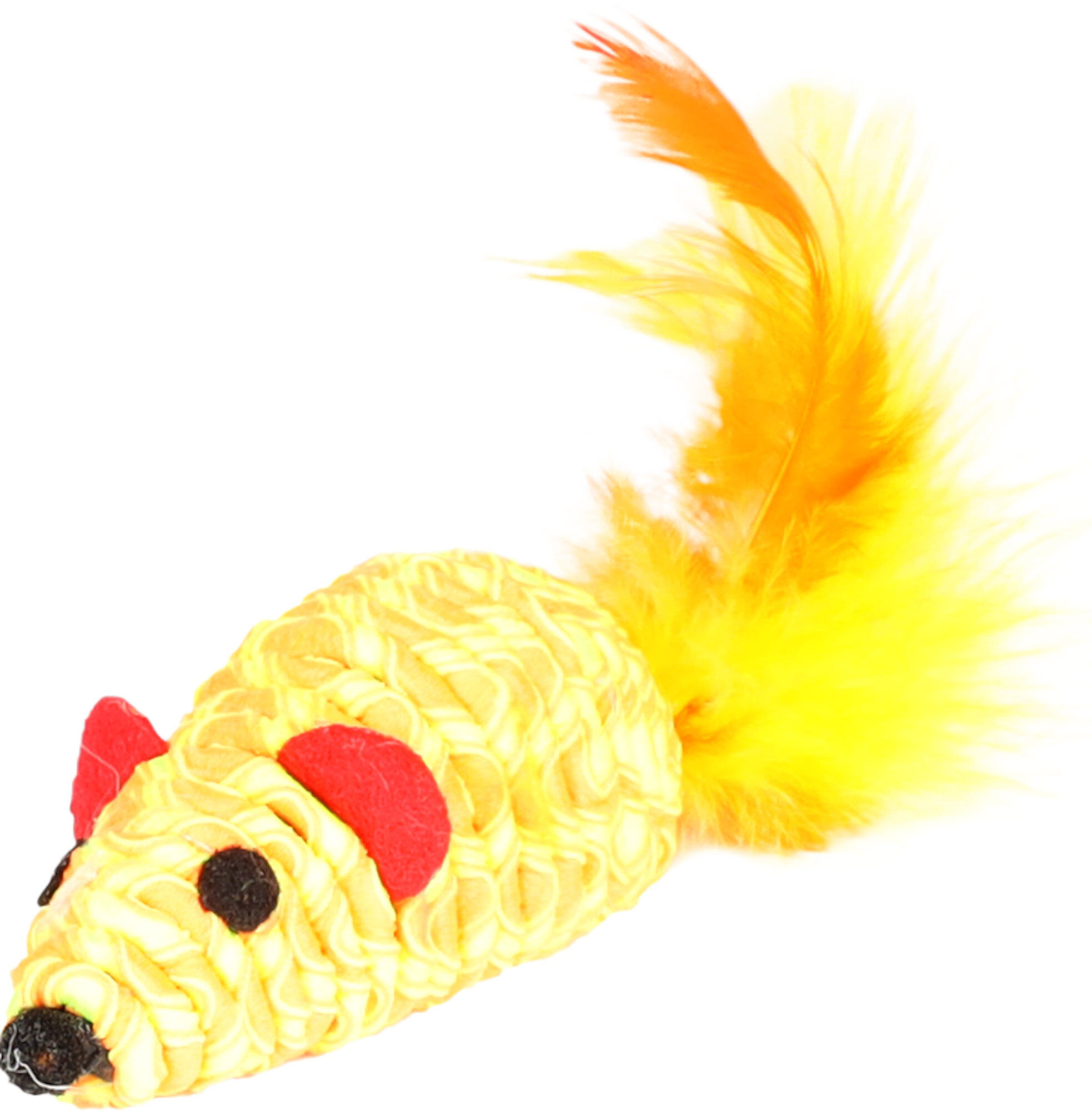 Flamingo - Jouet Shuka Souris Plume pour Chats - 15,5cm Image num&eacute;ro 3