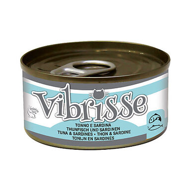 Vibrisse - Pâtée Natural Food Thon et Sardine pour chats - 70g