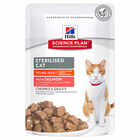 Hill's Science Plan - Sachets Multipack pour Chat Stérilisé - 12x85g image number null