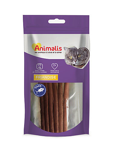 Animalis - Friandises Stick au Thon pour Chat - 25g Image num&eacute;ro 1