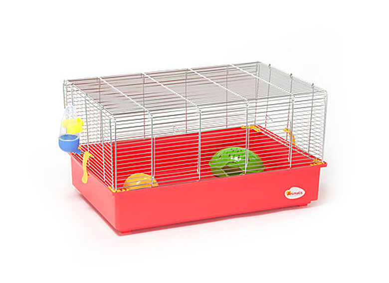 Animalis - Cage Équipée pour Hamster - 61x40x33cm image number null