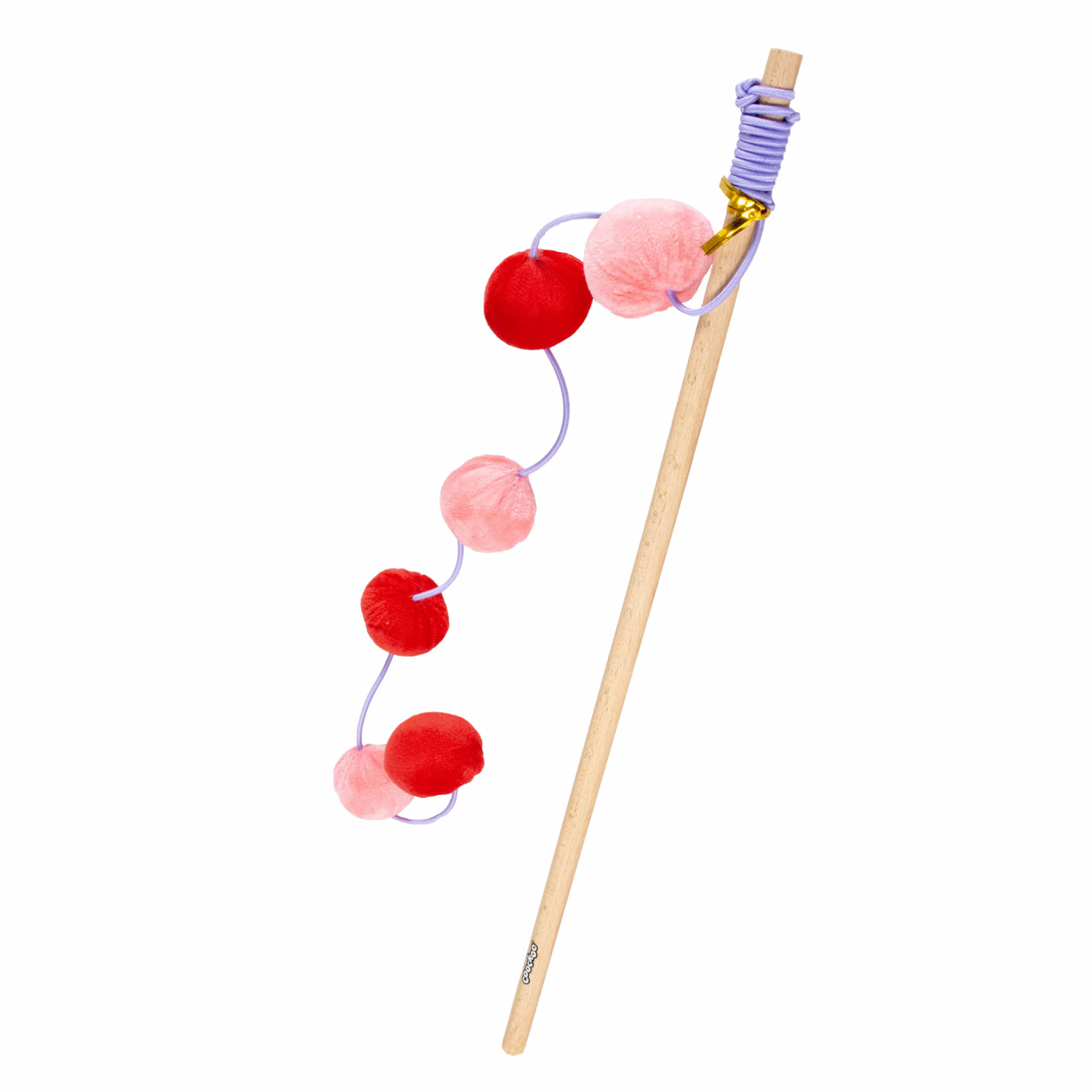 Coockoo - Jouet Canne &agrave; P&ecirc;che Jolly Jumper pour Chats - 40cm Image num&eacute;ro 1