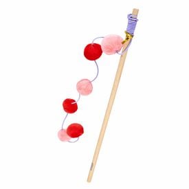 Coockoo - Jouet Canne &agrave; P&ecirc;che Jolly Jumper pour Chats - 40cm