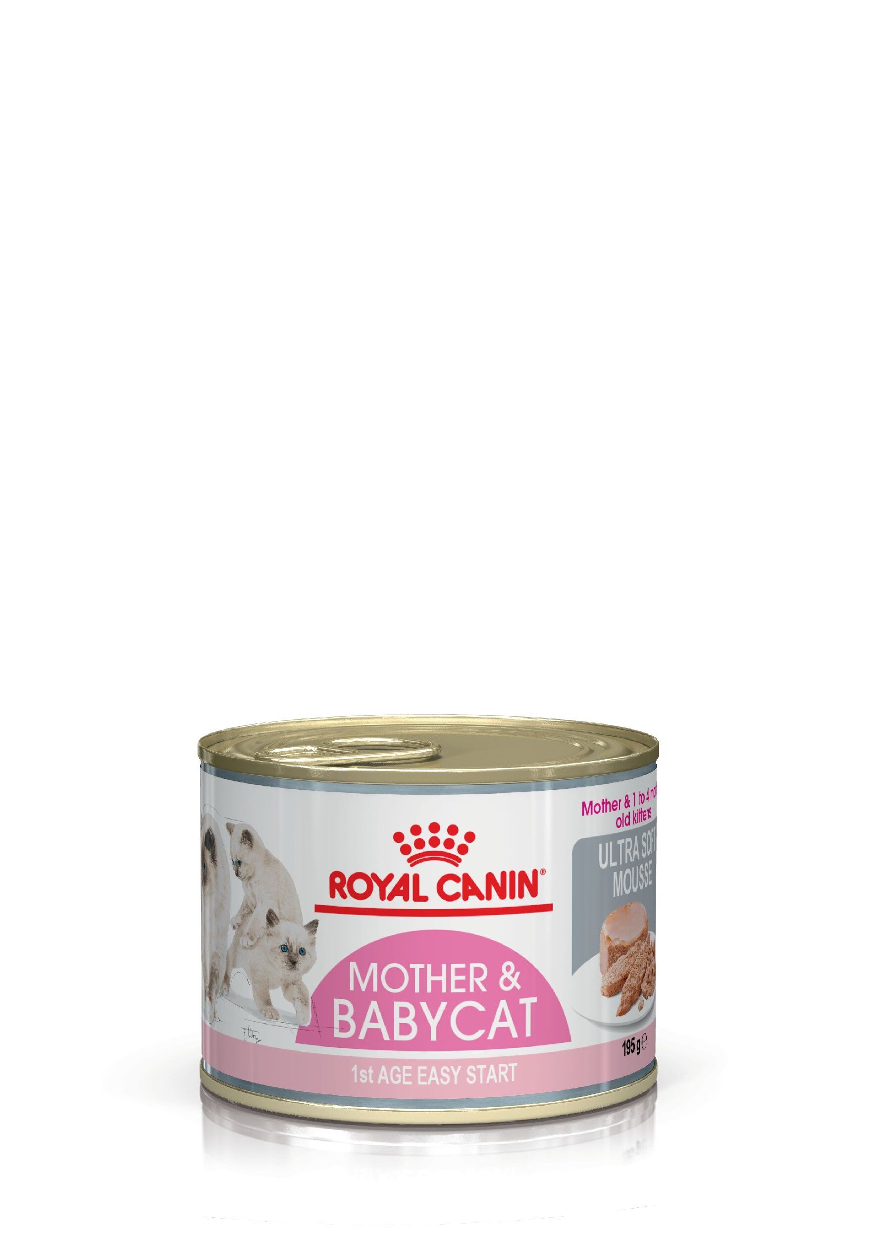 Royal Canin - Tendre Mousse Mother & Babycat Chatte et Chaton 0 &agrave; 4 Mois - 195g Image num&eacute;ro 4