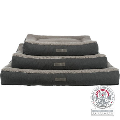 Trixie - Vital Coussin Bendson, angulaire, gris foncé/gris clair