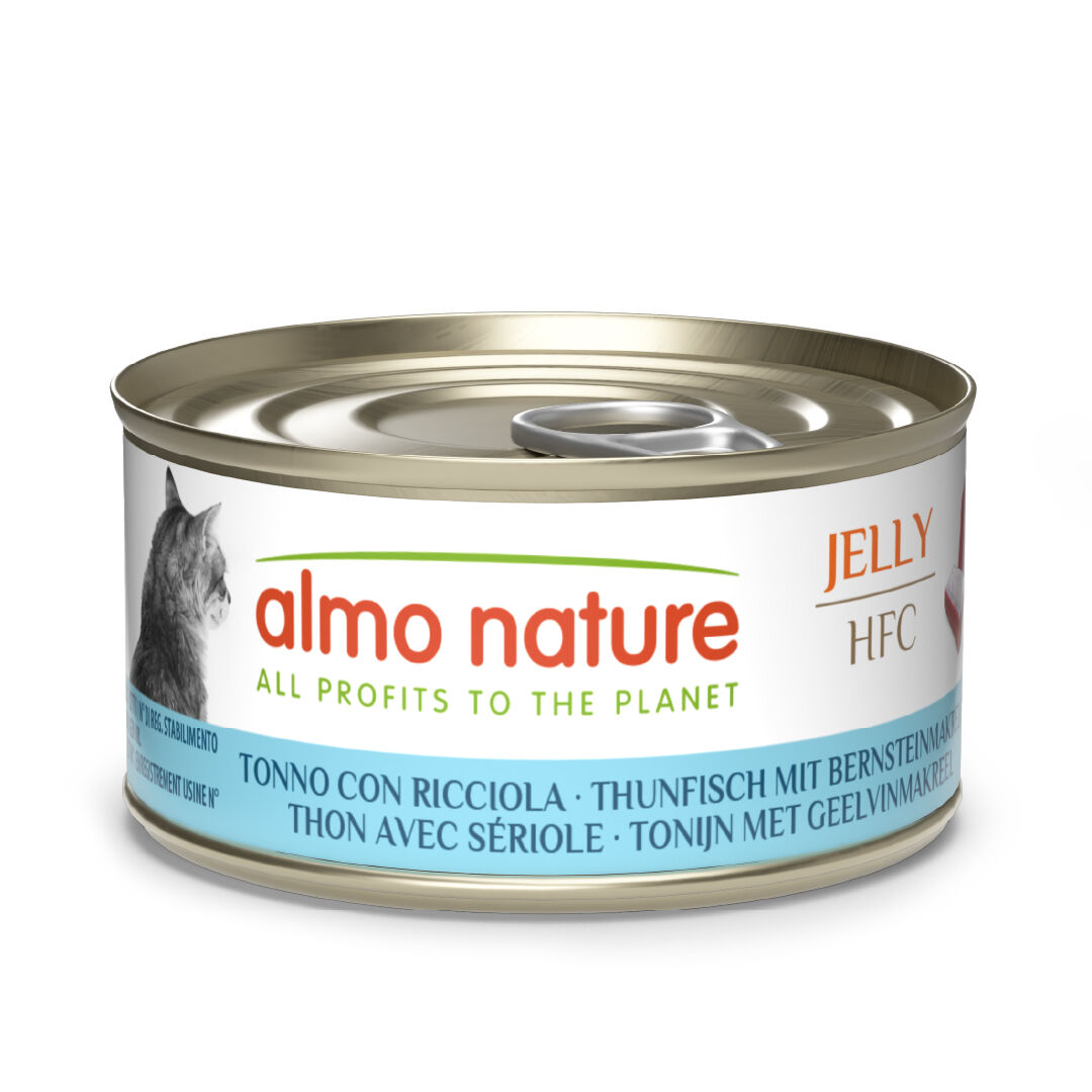 Almo Nature - P&acirc;t&eacute;e HFC Jelly Thon avec S&eacute;riole pour Chats - 70g Image num&eacute;ro 1