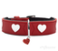 Hunter - Collier Love en Cuir de Bœuf Rouge pour Chiens - 60/M-L Indicateur image numéro 1