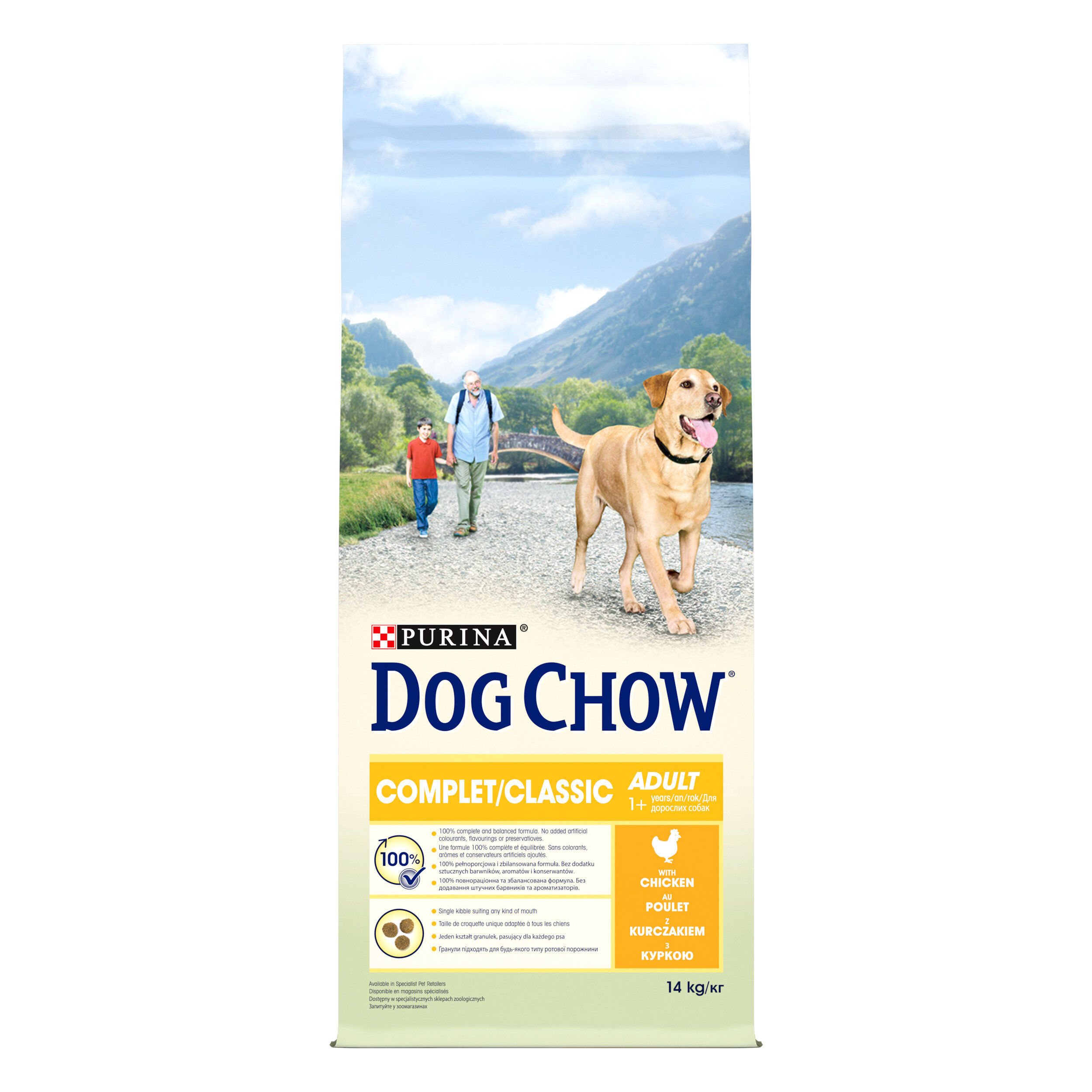 Dog Chow - Croquettes Complet au Poulet pour Chien - 14Kg Image num&eacute;ro 1
