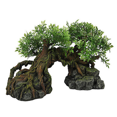 Terradel - Décoration Arbre Jungle pour Aquarium