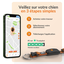 Weenect - Collier GPS XT Chiens - Orange Indicateur image numéro 7
