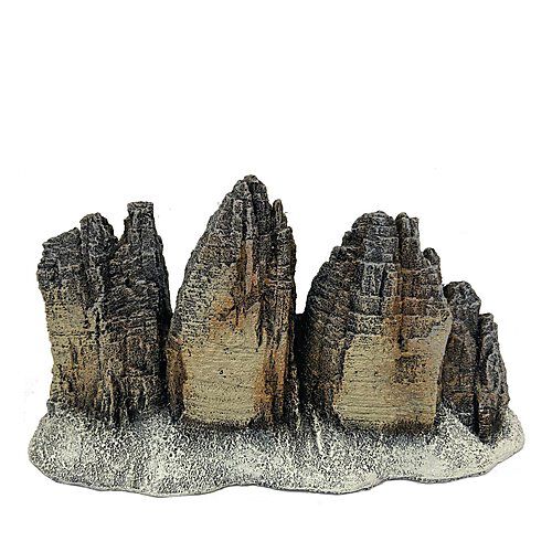 Aquadella - D&eacute;coration DOLOMITES M Multicolore pour Aquarium - 26,4x10x14cm Image num&eacute;ro 1