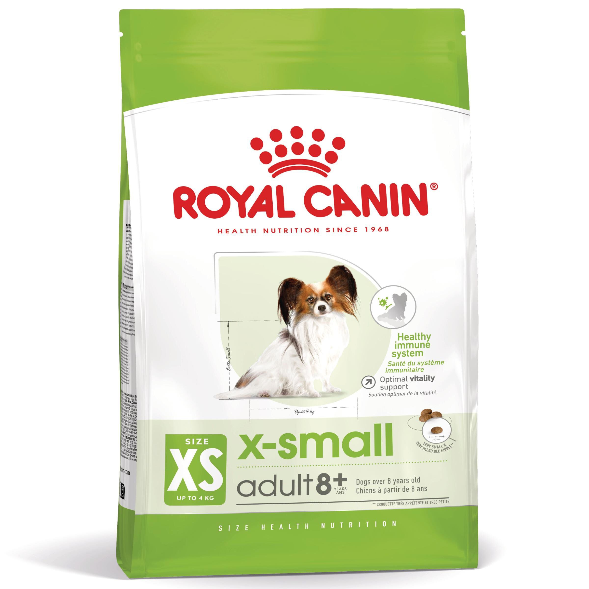 Royal Canin - Croquettes X SMALL ADULT 8+ pour chiens - 1,5KG Image num&eacute;ro 1
