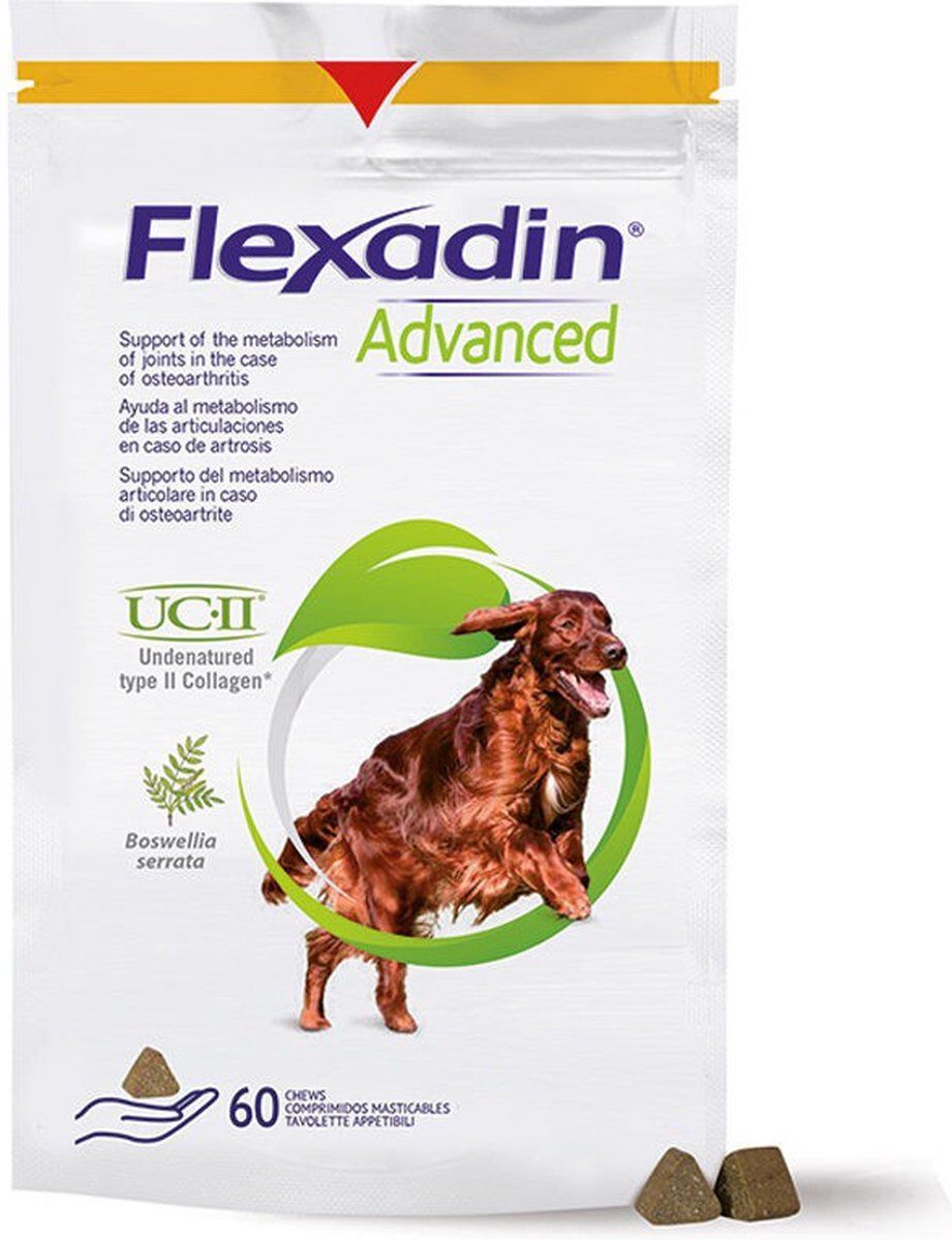 Vetoquinol - Compl&eacute;ment Articulaire Flexadin Advanced pour Chiens - 60g Image num&eacute;ro 3