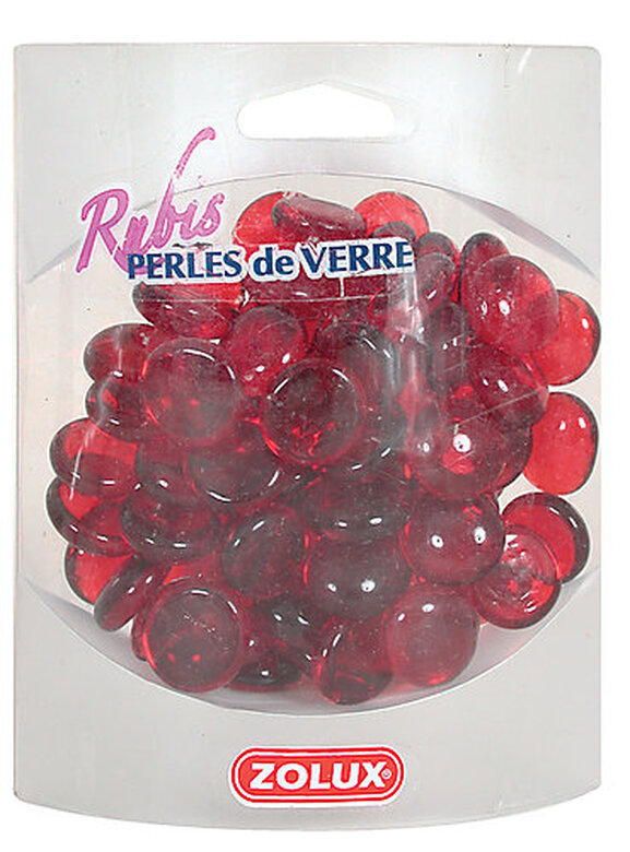 Zolux - Perles de Verre Rubis - 390g image number null