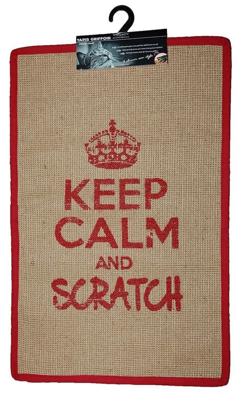 Wouapy - Tapis Griffoir Rectangle pour Chats - Rouge Image numéro 1 Wouapy - Tapis Griffoir Rectangle pour Chats - Rouge Image numéro 1