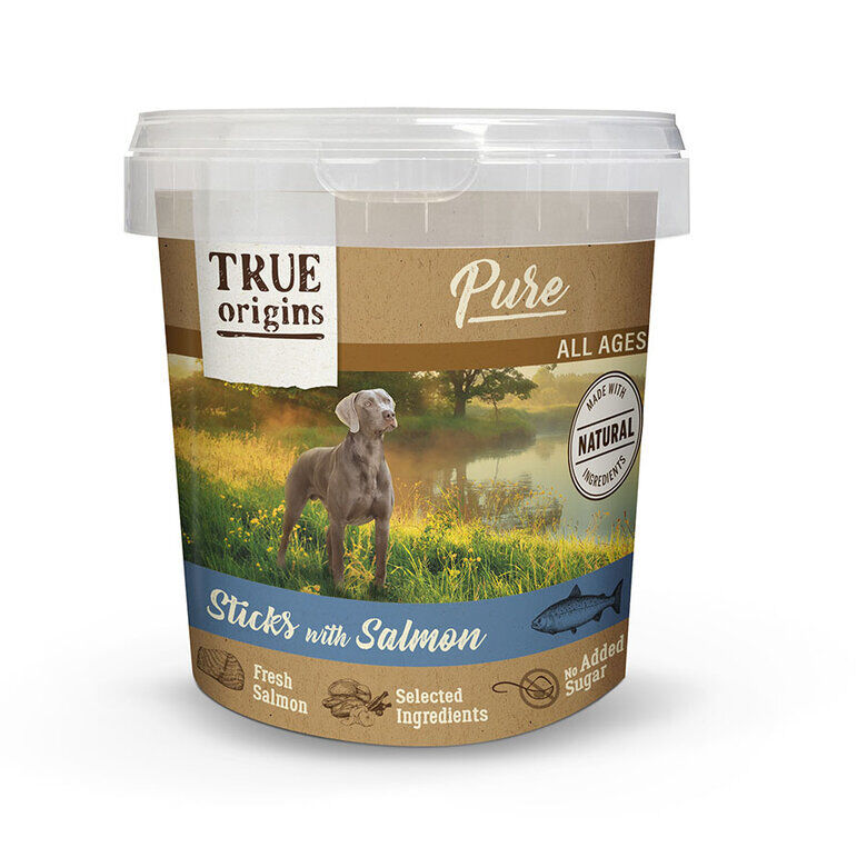 True Origins Pure - Sticks au Saumon pour Chiens - 300g Image num&eacute;ro 1