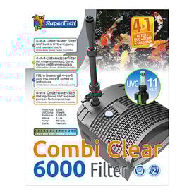 Superfish - CombiClear 6000 Filtre + UV + Pompe pour Bassin