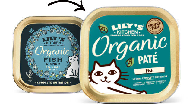 Lily's Kitchen - Barquette D&eacute;lice de Poisson Bio pour Chats - 85g Image num&eacute;ro 2