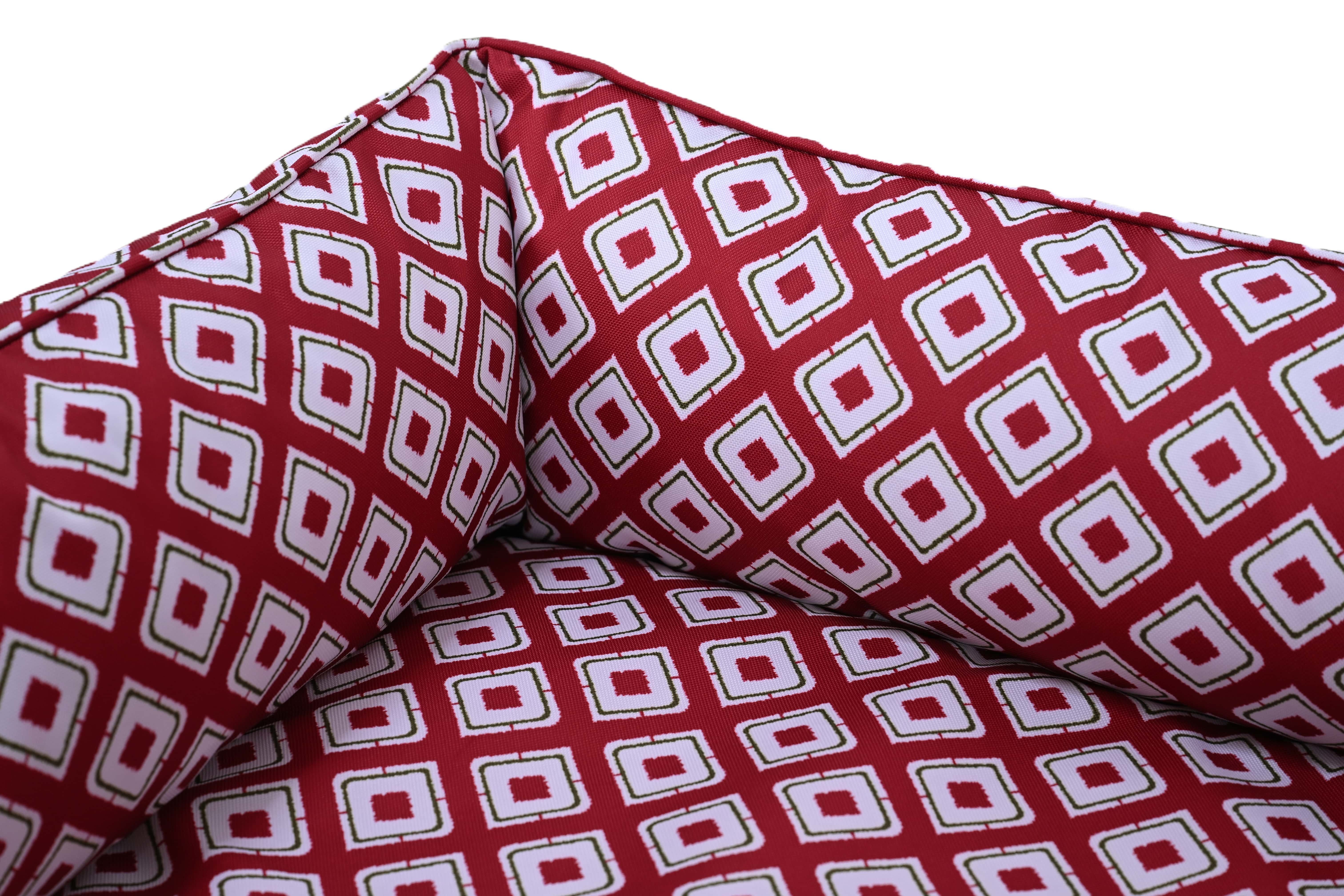 Leeby - Sofa Premium Trait Rouge pour Chien - M Image num&eacute;ro 9