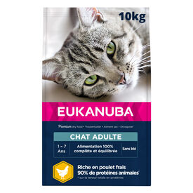 Eukanuba - Croquettes Chat Adulte Condition Optimale Toutes Races Poulet