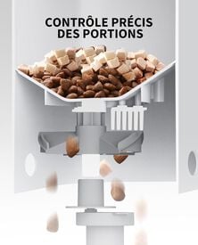 Petkit -  Distributeur de Croquettes YumShare Solo Connect&eacute; avec Cam&eacute;ra - 3L